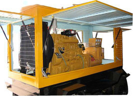 白碱滩移动电站(移动柴油发电机组) 白碱滩移动电站(移动柴油发电机组)